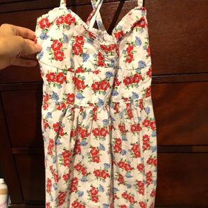 Floral tank top! XS Hollister